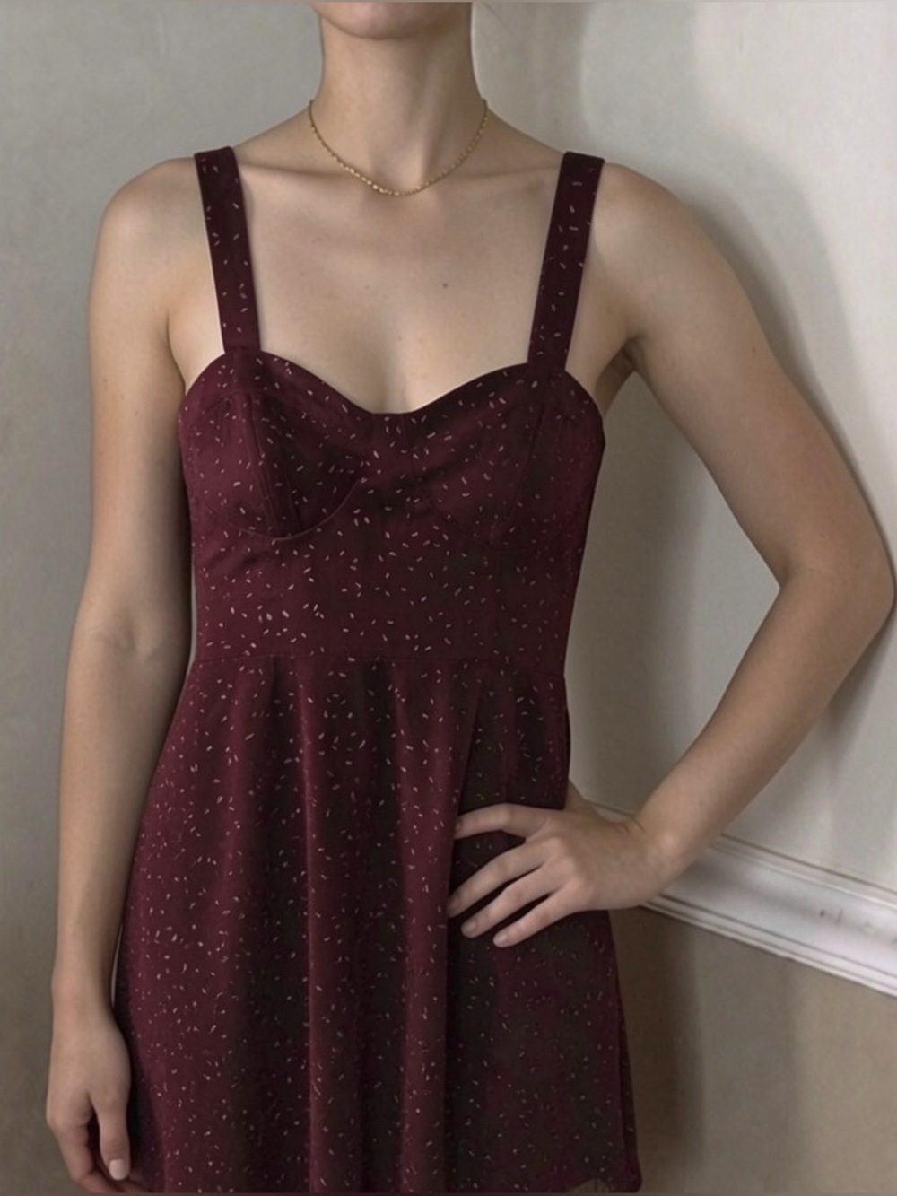 ❤️ 5 for $20! Speechless Wine Sweetheart Mini Dress